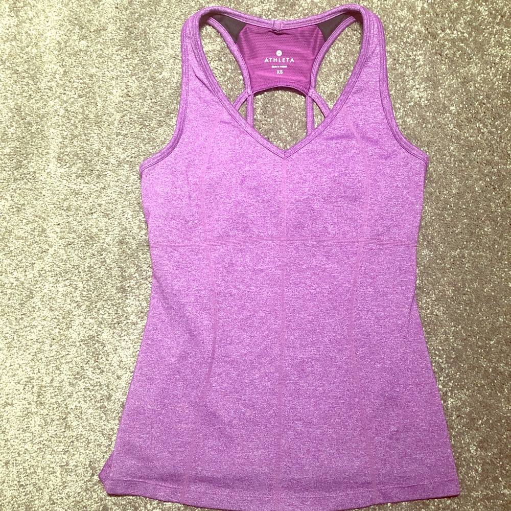 Lululemon Athletica  Purple Tank Top